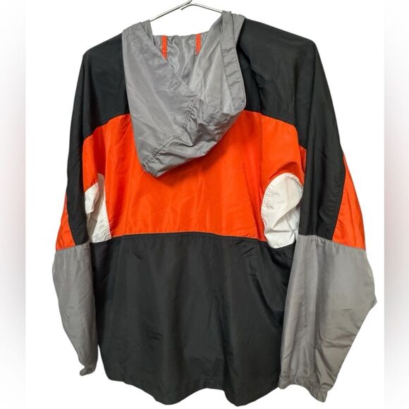 Urban Outfitters Funky Retro Colorblock Windbreaker Jacket Men’s M MINTY - Picture 2 of 4